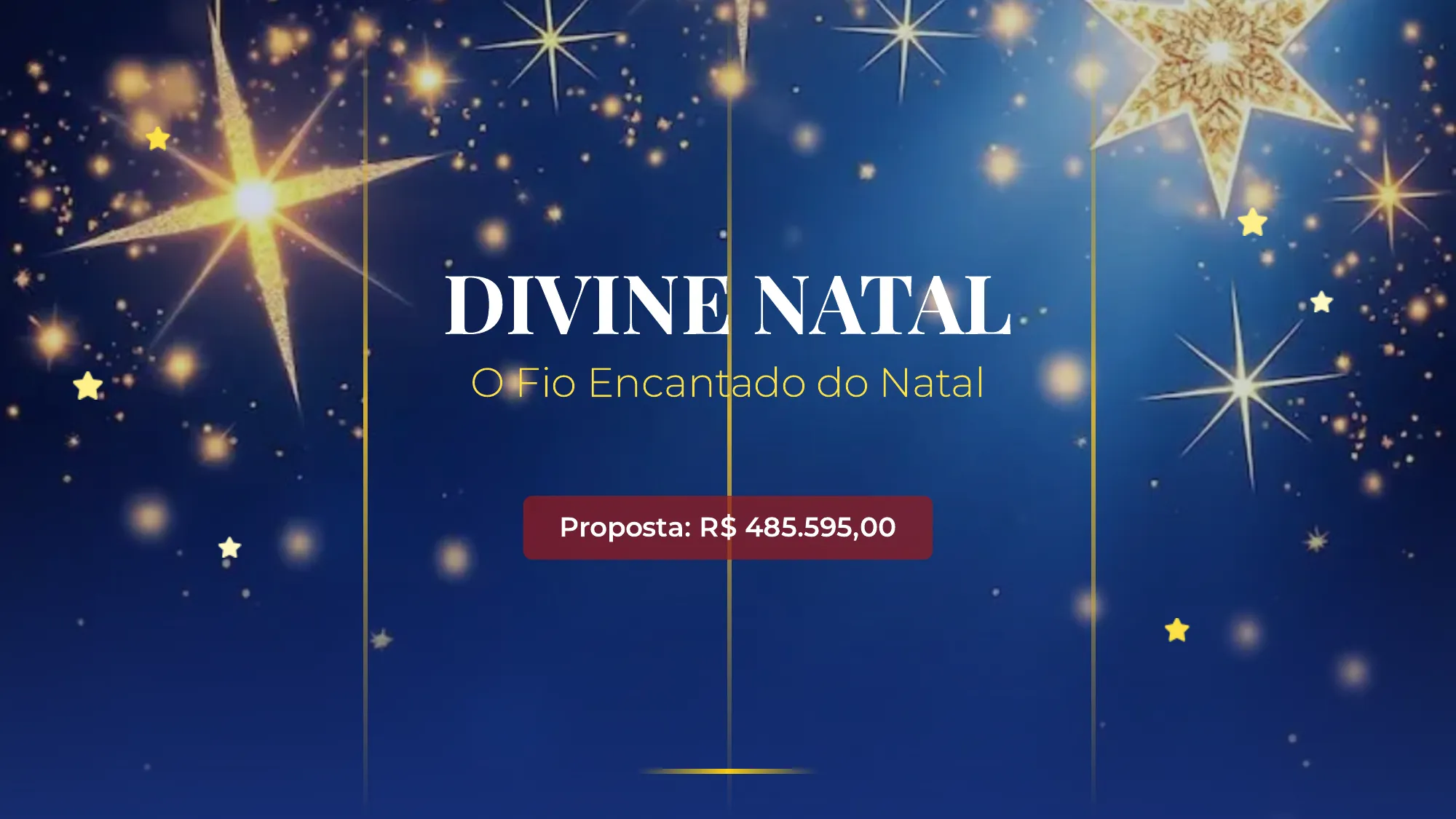 Divine Natal – O Fio Encantado do Natal - Capa